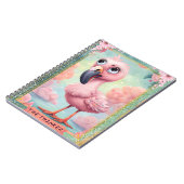 子供向けキュートなタロット・ザ・シンク・スパイラルフォトノートブック ノートブック (左側)