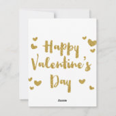 💘 子供向けバレンタイン写真カード シーズンカード (裏面)