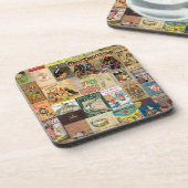 子供向けブックカバー飲料用コースター コースター (左側)