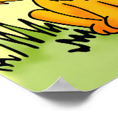 子供向けライオンのポスター ポスター (角)