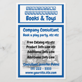 子供向け商品ビジネスチラシ チラシ