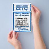 子供向け商品ビジネスチラシ チラシ (ハンドル)