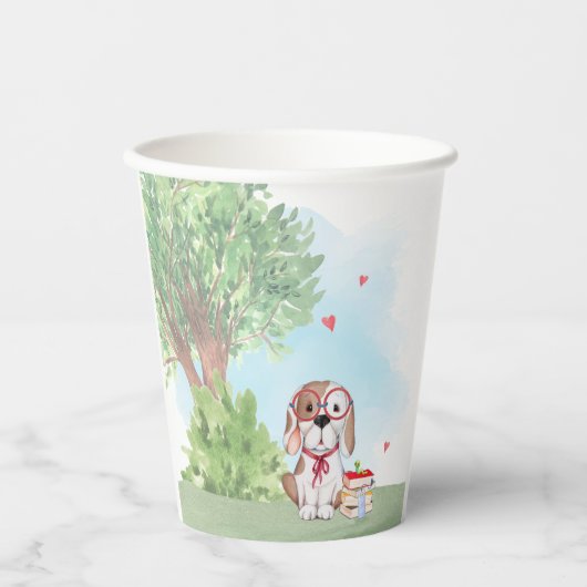 子供向け絵本テーマのベビーシャワー 紙コップ (正面)