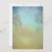 子供向け ユニークな サスクワッチの誕生日パーティー招待状 招待状 (裏面)