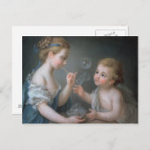 子供吹の泡 ポストカード (正面/裏面)