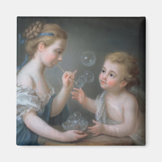 子供吹の泡 マグネット (正面)