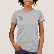子供図書館レディースTシャツ