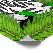 子供室用ジャングル壁画 ポスター (角)