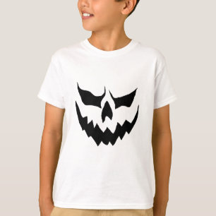 子供怖いカボチャシャツ Tシャツ