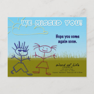 子供教会のポストカード ポストカード