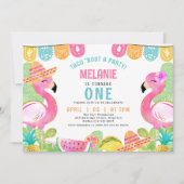 子供数々の色のタコ'パーティー誕生日について 招待状 (正面)