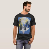 子供時代のグループIV(1907)スウェーデン抽象画 ヒルマ Tシャツ (正面フル)