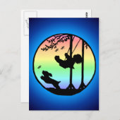 子供時代の思い出のはがき ポストカード (正面/裏面)