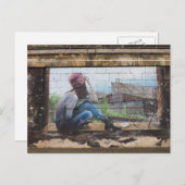 子供時代の思い出グラフィティ ポストカード (正面/裏面)