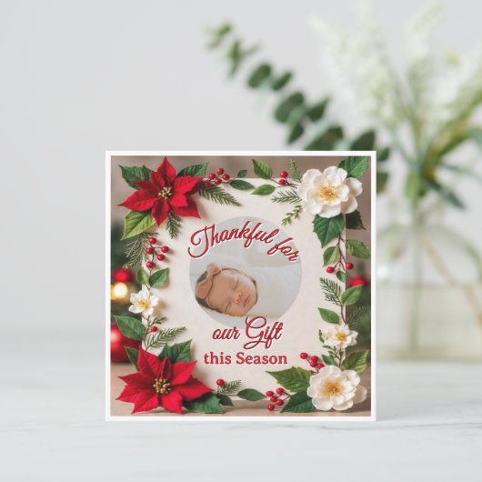 「子供時代の魔法」フラットグリーティングカード カード (スタンド正面)