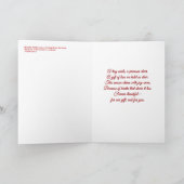 「子供時代の魔法」折りたたみ式グリーティングカード カード (内部)