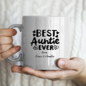 子供最高のの名前を持つ「おばあちゃんパーソナライズされたは」 コーヒーマグカップ