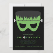 子供服フランケンシュタインハローウィンパーティ 招待状 (正面)