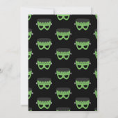 子供服フランケンシュタインハローウィンパーティ 招待状 (裏面)