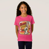 子供用うさぎのローズTシャツ Tシャツ (正面フル)