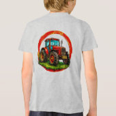 子供用おもちゃトラクター トライブレンドＴシャツ (裏面)