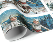 子供用そり ラッピングペーパー (ロールコーナー)