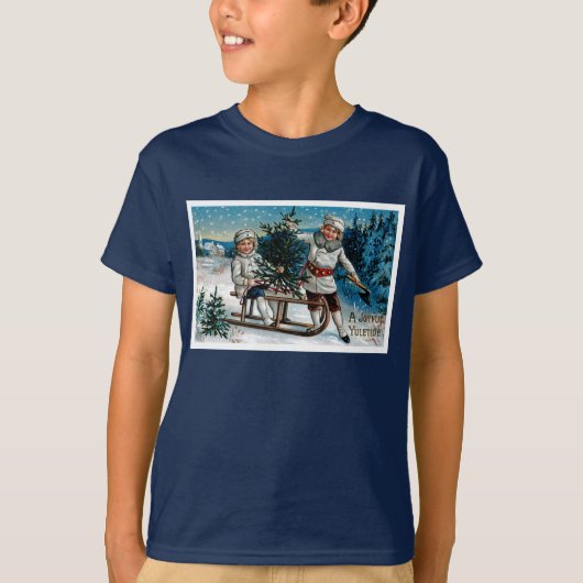 子供用そり Tシャツ (正面)
