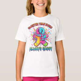 子供用のおしゃれなホリデーTシャツ Tシャツ