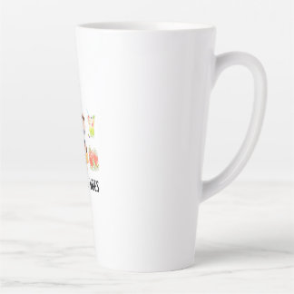 子供用のキュートなサマー・バイブスTシャツ カフェラテマグ