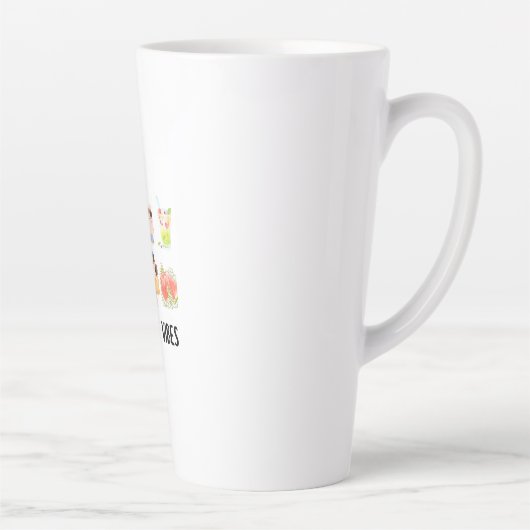 子供用のキュートなサマー・バイブスTシャツ カフェラテマグ (右)