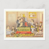 子供用の上質な靴のヴィンテージ広告 ポストカード (正面)