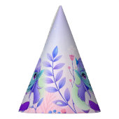 子供用の帽子に小妖精や小人はピンク パーティーハット (左)