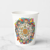 子供用の海賊の衣装パーティー 紙コップ (裏面)