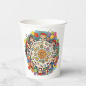 子供用の海賊の衣装パーティー 紙コップ (正面)