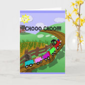 子供用の誕生日カードをカスタマイズ作る! カード (黄色い花)