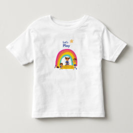 子供用のLet's play Tシャツ