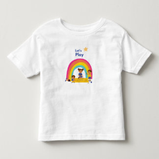 子供用のLet's play Tシャツ