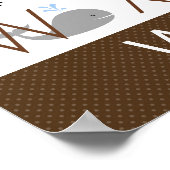 子供用アルファベットポスター ポスター (角)