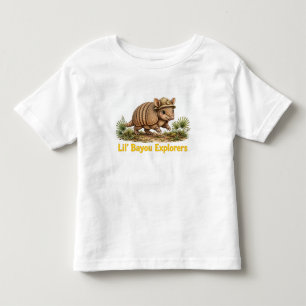 子供用アルマジロのハロウィンTシャツ Lil' Bayou Explorers トドラーTシャツ