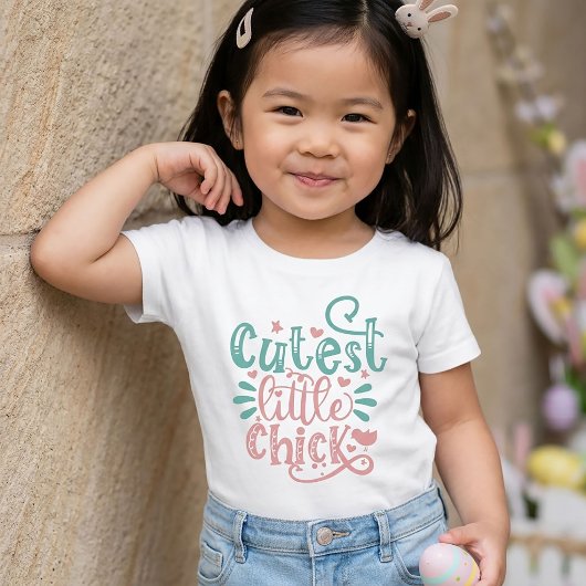 子供用イースターTシャツ かわいいひよこデザイン Tシャツ