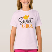 子供用イースターTシャツ Sweet Chick Tシャツ (正面)