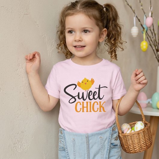 子供用イースターTシャツ Sweet Chick Tシャツ