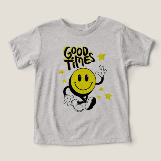 子供用エレガントデザインTシャツ (デザイン正面)