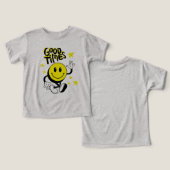 子供用エレガントデザインTシャツ (デザイン正面&裏面)