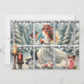 子供用カウボーイクリスマスワルツクリスマスカード シーズンカード (正面)