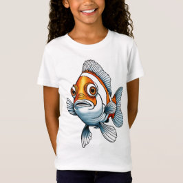 子供用カクレクマノミ ファインジャージーTシャツ Tシャツ