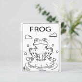 子供用カラーリングページ (スタンド正面)