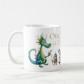 子供用クラシック童話イラスト コーヒーマグカップ (左)