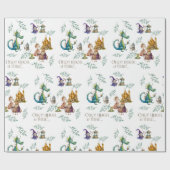 子供用クラシック童話イラスト ラッピングペーパー (フラット)