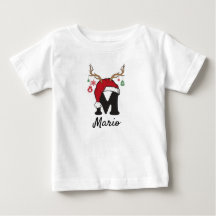 子供用クリスマスレターTシャツ